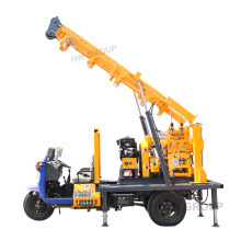 truck tractor mounted water well drilling rig/borehole drilling rig/mini water well drilling rig